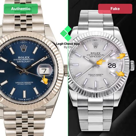 real rolex datejust vs fake|rolex vs real datejust.